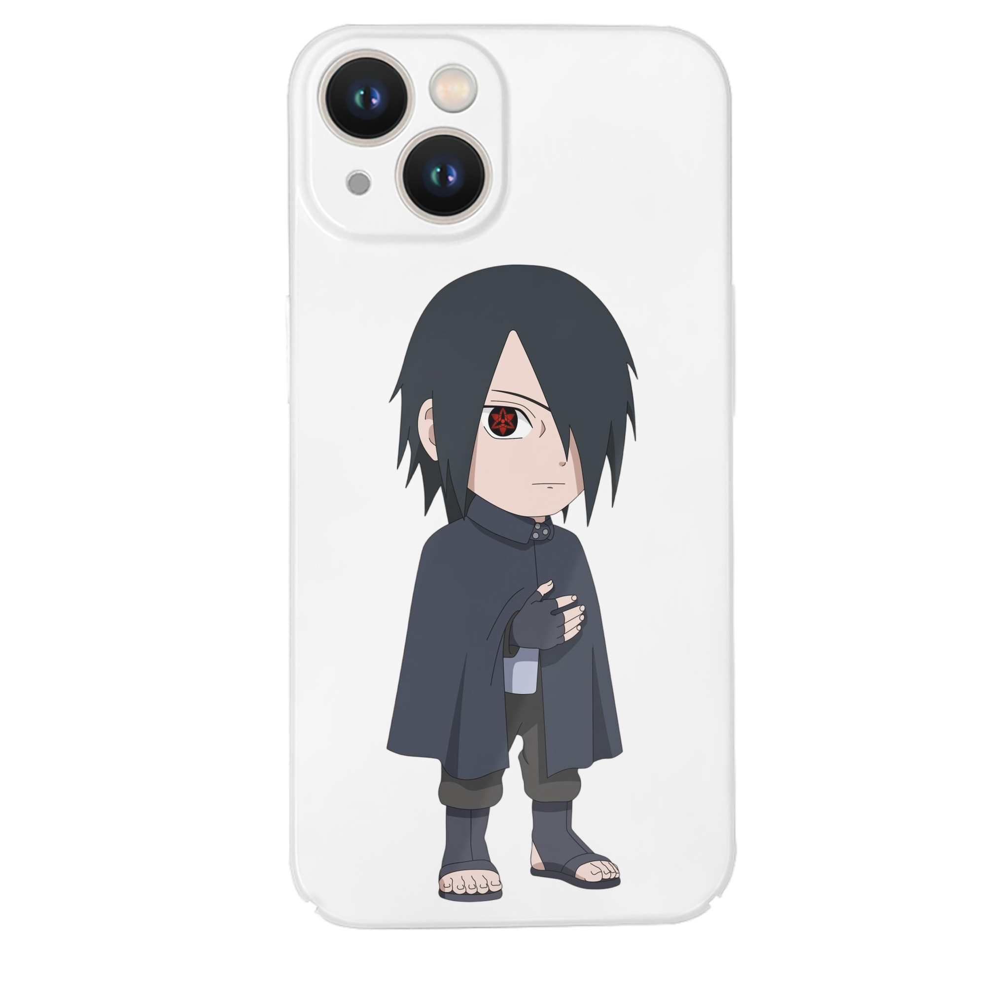 （画像用） NARUTO -ナルト- うちは サスケ Uchiha Sasuke 【iPhone 14シリーズ対応】ハードケース